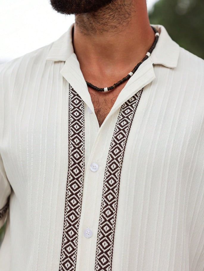 Conjunto casual camisa manga corta y shorts (Copia)