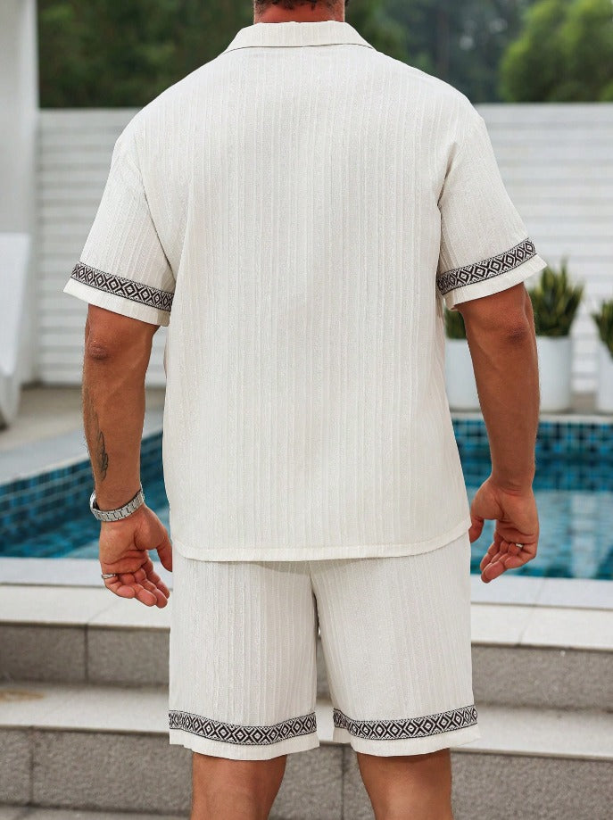 Conjunto casual camisa manga corta y shorts (Copia)