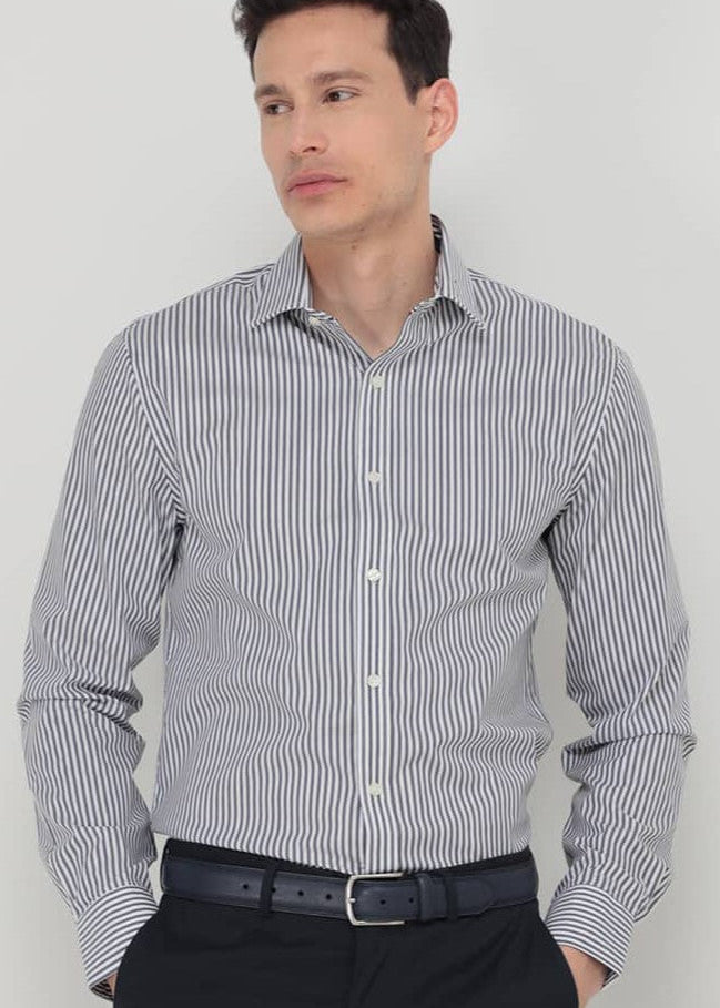 Camisas manga larga a  rayas