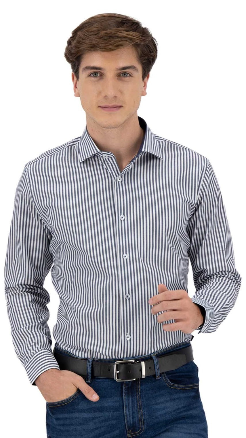 Camisas manga larga de rayas