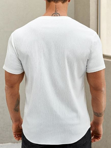 Camisa casual manga corta