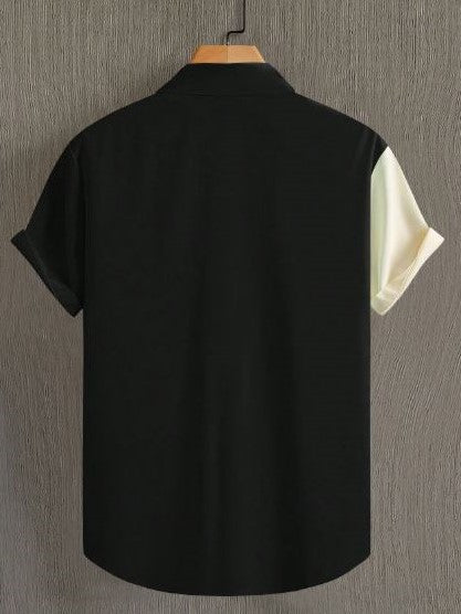 Camisa casual manga corta