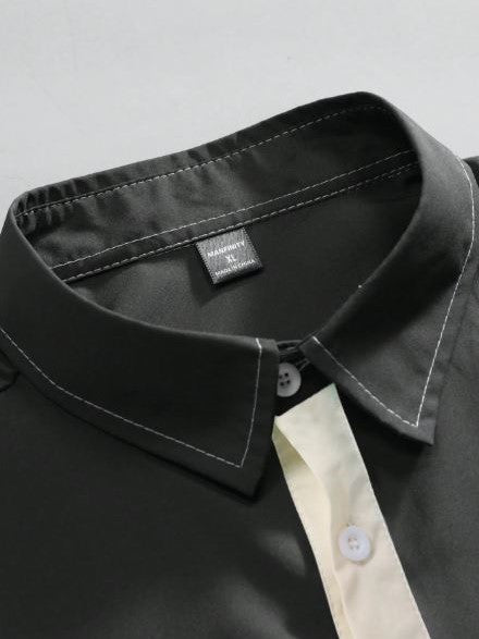 Camisa casual manga corta