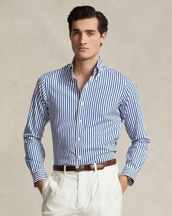 Camisas manga larga a  rayas