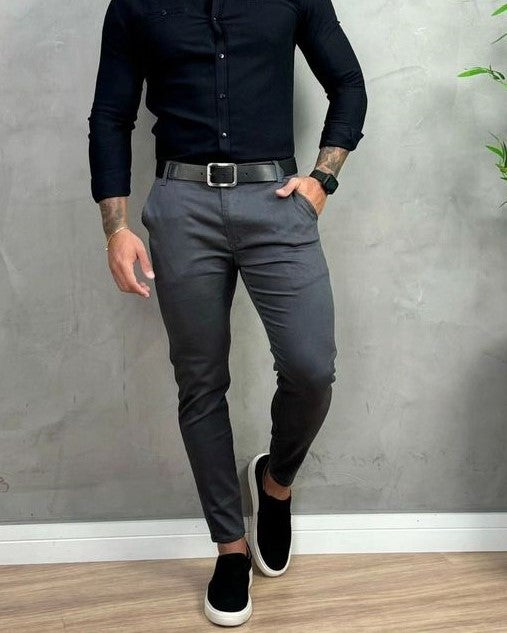 Pantalón Drill Slim