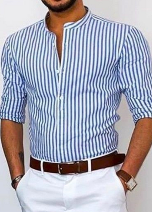 Camisas manga larga de rayas