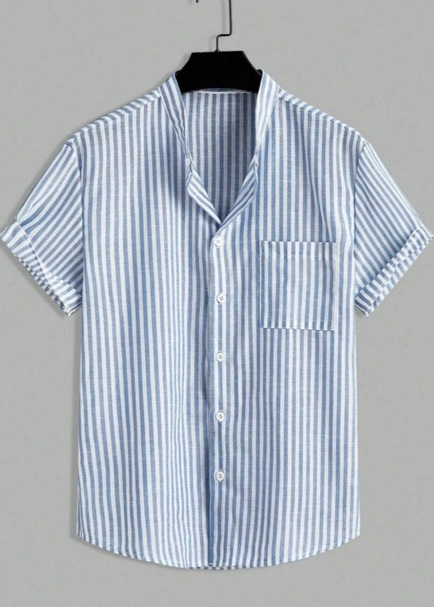 Camisa casual manga corta