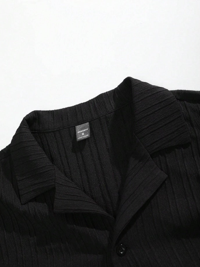 Conjunto casual camisa manga corta y shorts